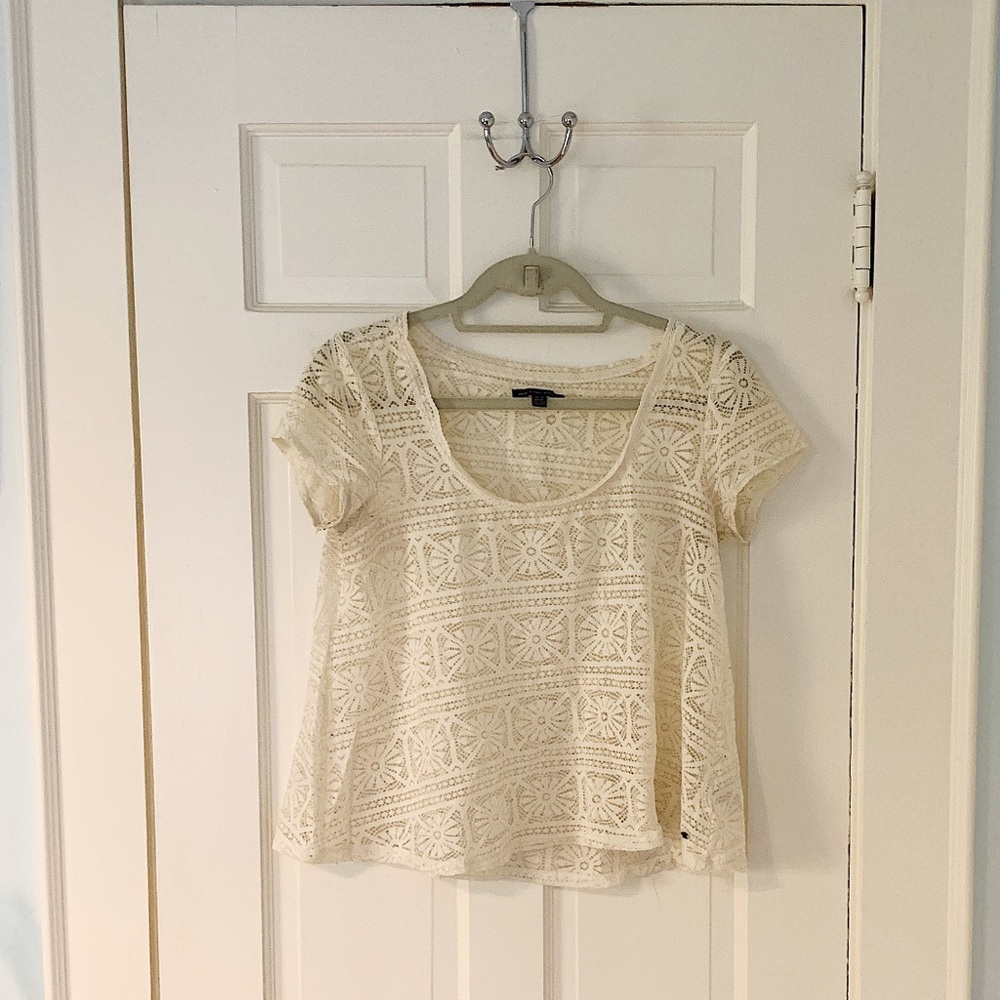 American Eagle Patterned Blouse